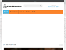 Tablet Screenshot of bolsosseguridad.com